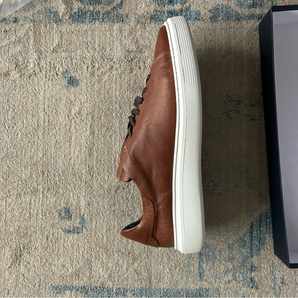 Good Man Brand Legend London Sneaker Pebble Leather Dark Vachetta / White 14 - Picture 5 of 10